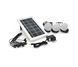 Переносной фонарь LX-1908+Solar, 3 режима, солнечная панель, встр. аккум 7000 мАч, 3 лампочки 3W, Радио, СЗУ, U_33459 фото 5