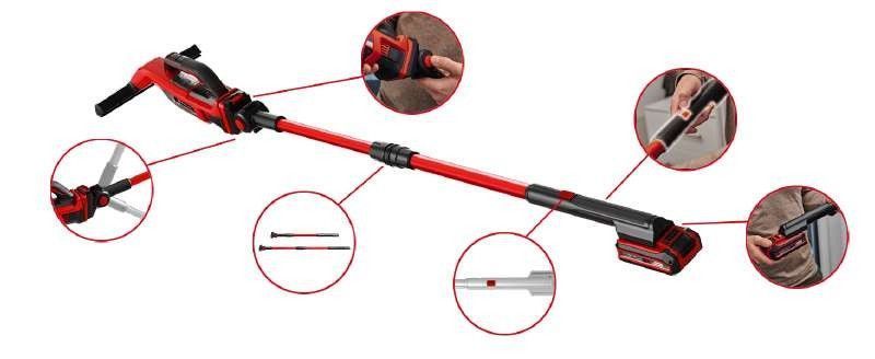Einhell Набор телескопических трубок для BRILLIANTO, макс 120см, 2шт (для устройства и для распылителя) RC_3437101 фото