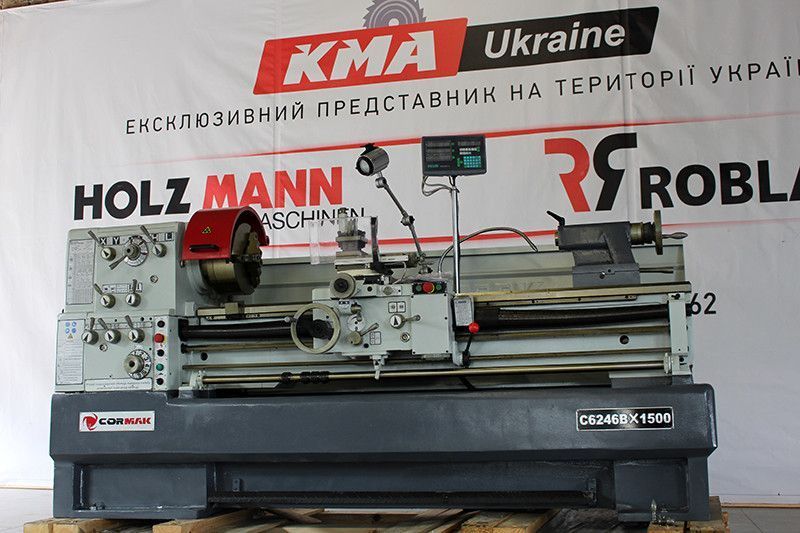 Універсальний токарний верстат CORMAK C6246Bx1500 (TC) KM_C6246Bx1500 (TC) фото