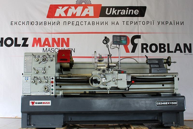 Універсальний токарний верстат CORMAK C6246Bx1500 (TC) KM_C6246Bx1500 (TC) фото