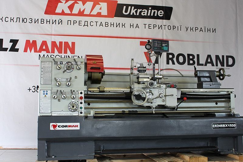 Універсальний токарний верстат CORMAK C6246Bx1500 (TC) KM_C6246Bx1500 (TC) фото