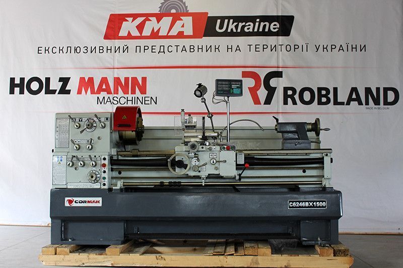 Універсальний токарний верстат CORMAK C6246Bx1500 (TC) KM_C6246Bx1500 (TC) фото