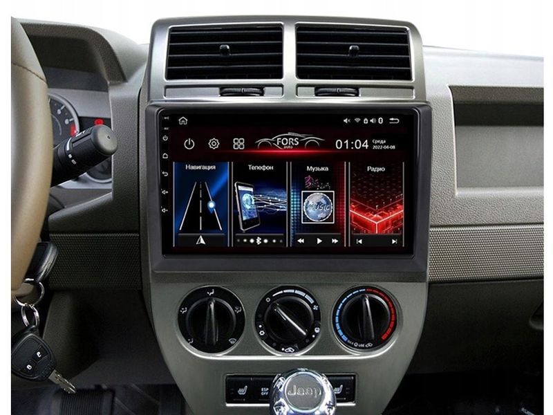 Штатна автомагнітола FORS.auto M200 для Jeep Compass (10.1 inch) 2007-2009 FA_0046-M200 фото