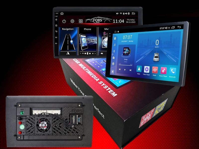 Штатная автомагнитола FORS.auto FS 2 ULTRA для Honda Jazz/City (2+32Gb, 9", LHD, Auto AC) 2002-2007 FA_FS-1849 фото