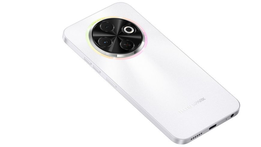 Смартфон Spark 30C (KL5n) 6.67" 6/128ГБ, 2SIM, 5000мА&bull;ч, Orbit White TECNO RC_4894947051784 фото