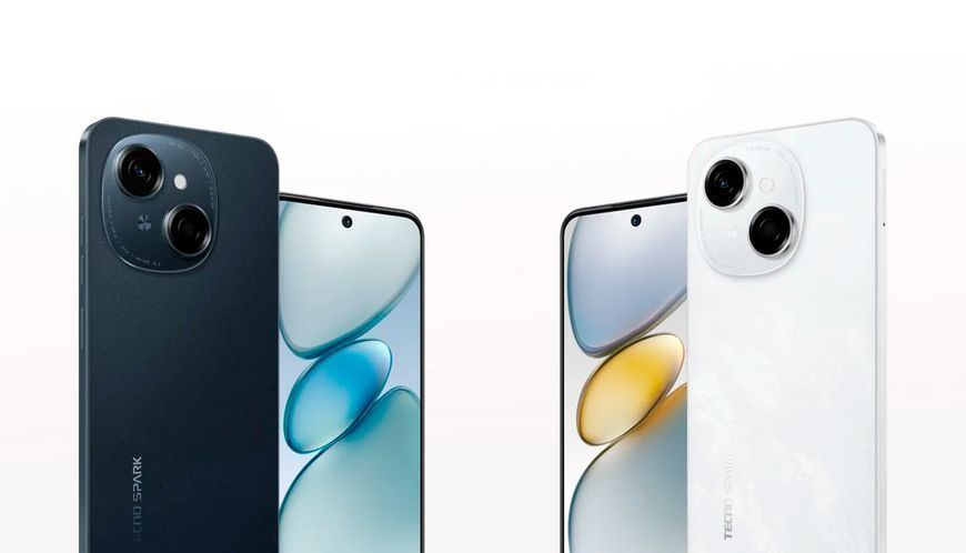 Смартфон Spark Go 1 (KL4) 6.67" 4/64ГБ, 2SIM, 5000мАч, Glittery White TECNO RC_4894947036453 фото