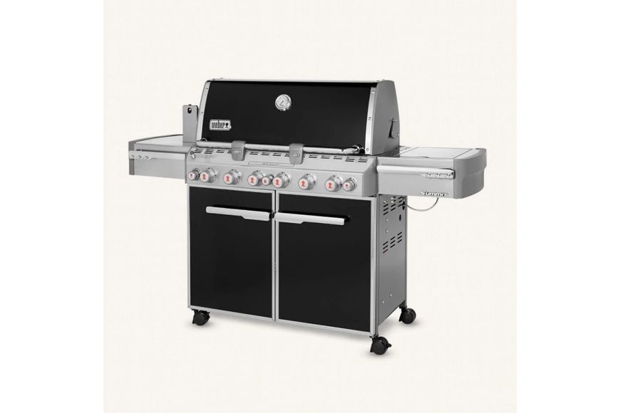 Газовий гриль Weber Summit E-670 GBS чорний 7371075 GR_009025 фото