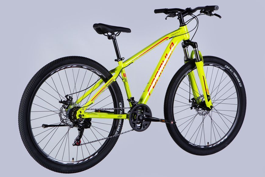 Велосипед ST 29" Formula DRAGONFLY AM DD рама-16" зелено-красный 2025 VT_OPS-FR-29-391 фото