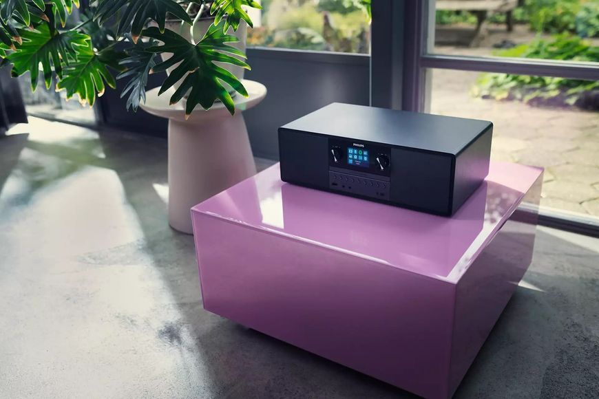 Акустическая система TAM6805 2.0, 50W, Spotify, LCD 2.4", FM/DAB+, MP3-CD, USB, Wireless Philips RC_TAM6805/10 фото