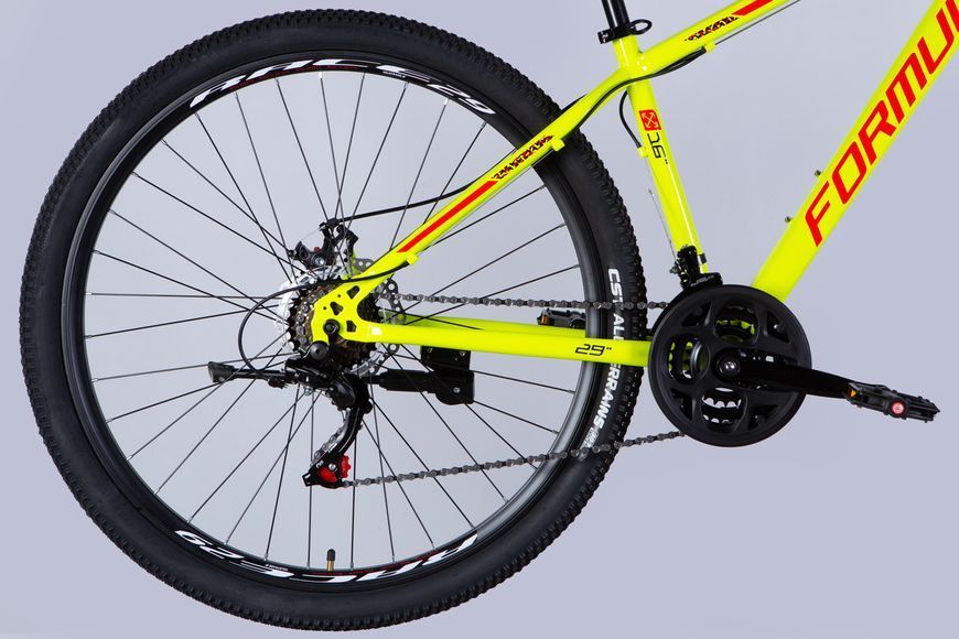 Велосипед ST 29" Formula DRAGONFLY AM DD рама-16" зелено-красный 2025 VT_OPS-FR-29-391 фото