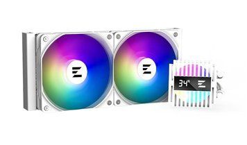 Система рідинного охолодження Alpha 2 A24 ARGB, LGA1700, 1200, 115x, AM5, AM4, TDP ___W, білий Zalman RC_ALPHA2A24WHITE фото