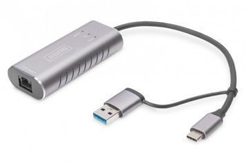 Адаптер Digitus USB-C/USB 3.0 - 2.5 Gbps Ethernet RC_DN-3028 фото