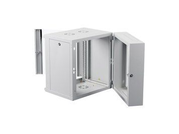 Шафа 19", 15U, Z-CUBE, зі змінними бічними стінками, 600х600 мм, максимально 100кг, сірий ZPAS RC_W-ZCUBE6060-15S-011 фото