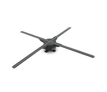 Світлодіодний голографічний проектор-голограма Merlion Z3, 12V/80W, 1152*1152dpi, кут огляду 176&deg;, LED: 4*288, 64*64 см U_31059 фото