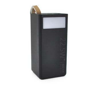 Повербанк 30000 mAh YM-353 Input: 5V/2 1A Output: 5V /2 1A Fast Charger PD 22 5W(QC3 0)/Type-C Black U_28201 фото