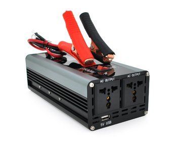 Інвертор напруги AEV3500W 12/220V з апроксимованою синусоїдою 2 універсальні розетки 1*USB (DC:5V/2 4A) U_28505 фото