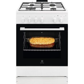 Electrolux Плита газова, 59л, 60x60см, білий RC_LKG604012W фото