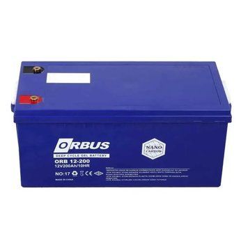 Аккумулятор гелевой Orbus CG12200 12V 200 Ah DEEP CYCLE GEL BATTERY OT_CG12200 12V фото