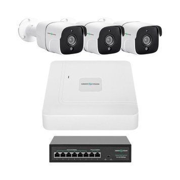 Комплект відеоспостереження на 3 камери GV-IP-K-W86/03 5MP LP_29479 фото