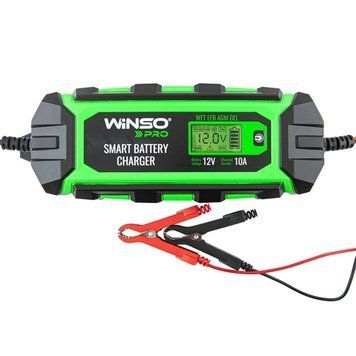 Зарядний пристрій АКБ Winso Pro 12V, 10A LCD LI_139520 фото
