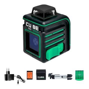 Нівелір лазерний лінійний ADA CUBE 360 GREEN HY_090108702 фото