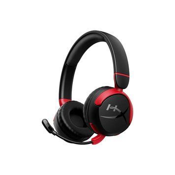 Гарнитура игровая Cloud Mini, mini-jack/BT, 1.2м, черный-красный HyperX RC_7G8F1AA фото