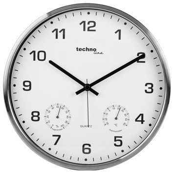 Часы настенные Technoline WT7980 White/Silver (WT7980) DS_DAS302365 фото