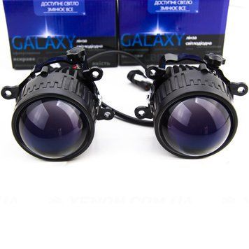 BiLED ПТФ линзы Galaxy F01 3,0" 5500К, Комплект 2 шт KL_5186 фото