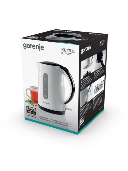Електрочайник K17PLBW Gorenje RC_K17PLBW фото