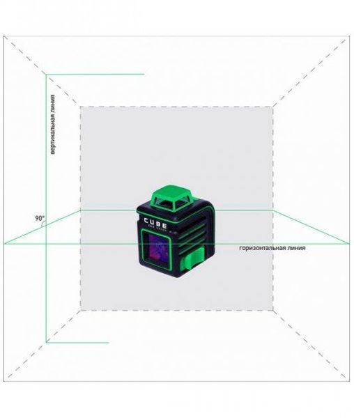 Нівелір лазерний лінійний ADA CUBE 360 GREEN HY_090108702 фото