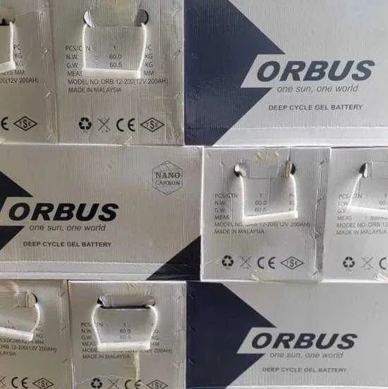 Аккумулятор гелевой Orbus CG12200 12V 200 Ah DEEP CYCLE GEL BATTERY OT_CG12200 12V фото
