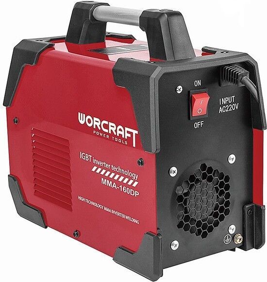 Сварковий апарат інверторний Worcraft MMA-160DP (13091) WM_13091 фото