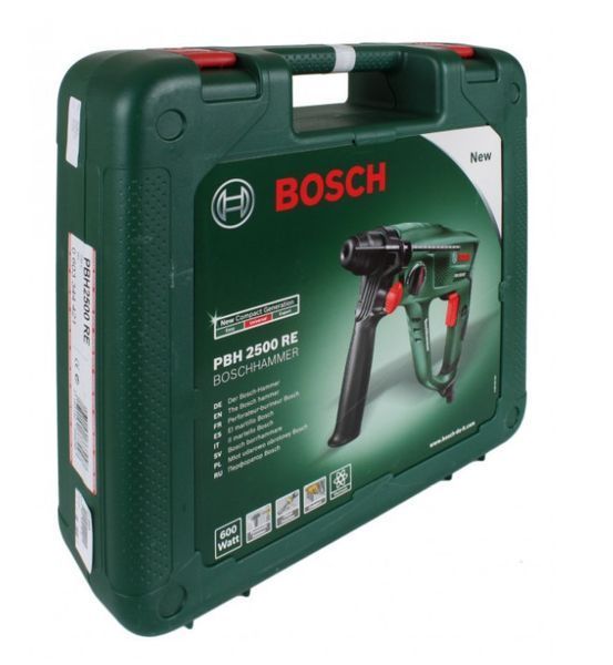 Перфоратор Bosch PBH 2500 RE SDS-plus 600Вт 1.9Дж 2.2кг RC_0.603.344.421 фото
