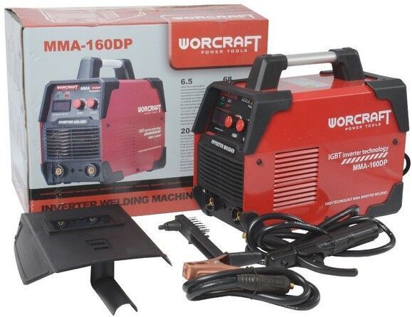 Сварковий апарат інверторний Worcraft MMA-160DP (13091) WM_13091 фото