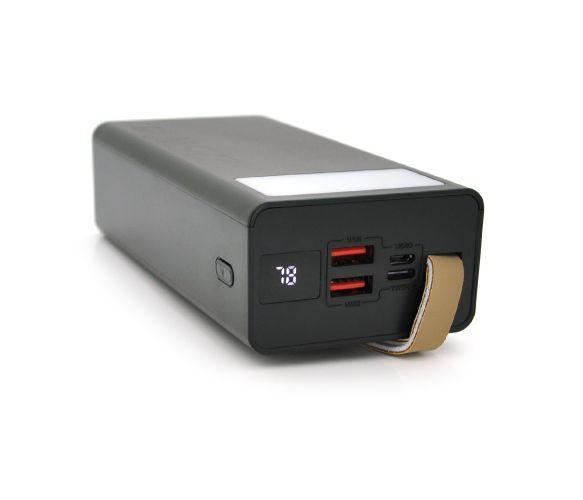 Повербанк 30000 mAh YM-353 Input: 5V/2 1A Output: 5V /2 1A Fast Charger PD 22 5W(QC3 0)/Type-C Black U_28201 фото