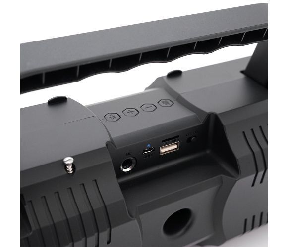 Колонки Kisonli K1 Bluetooth 5.1, 2x10W, 2400m Аг, USB, DC: 5V/1A, Чорний, Q24 U_31280 фото