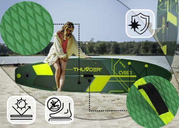 SUP-доска THUNDER CYBER 320 KM_COAST- YELLOW-320 фото