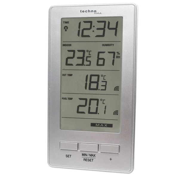 Термогігрометр Technoline WS9069 IT Silver (WS9069) DS_DAS301302 фото