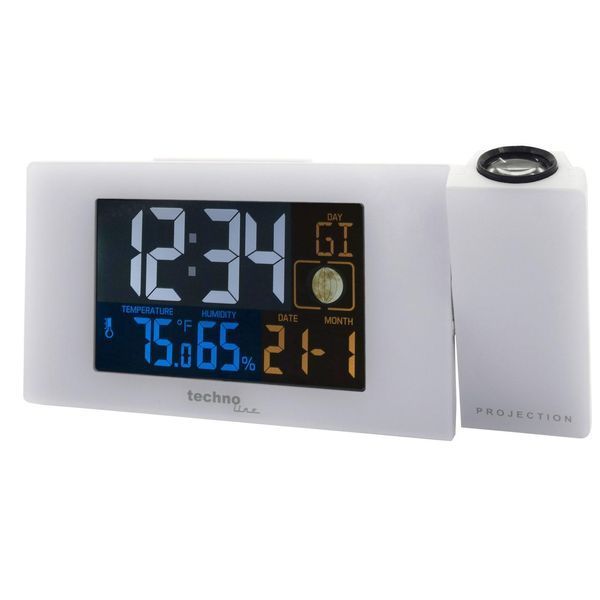 Часы проекционные Technoline WT537 White (WT537) DS_DAS301197 фото
