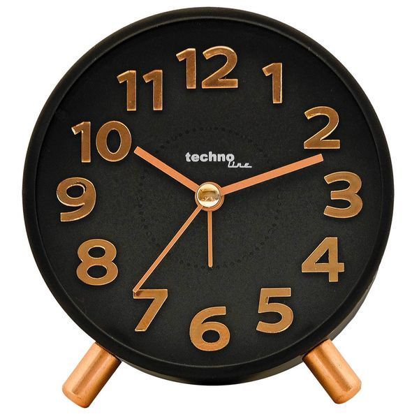 Годинник настільний Technoline Modell F Black/Cooper (Modell F) DS_DAS302473 фото