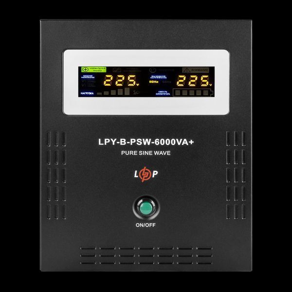 Комплект резервного живлення LP (LogicPower) ДБЖ + гелева батарея (UPS B6000 + АКБ GL 1440W) LP_18058 фото