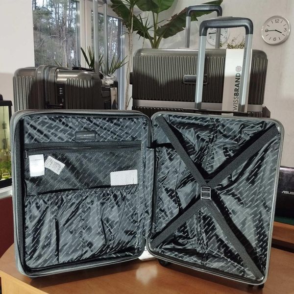 Валіза Swissbrand Hazel (L) Charcoal (SWB_LHHAZ174L) DS_DAS302532 фото