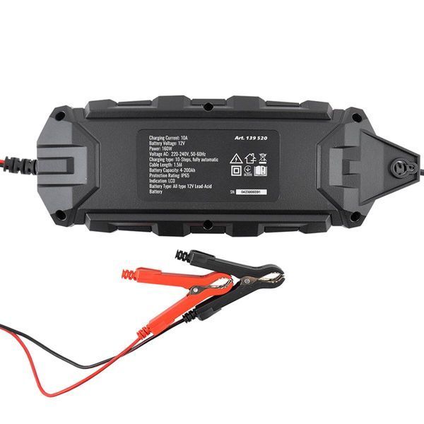 Зарядний пристрій АКБ Winso Pro 12V, 10A LCD LI_139520 фото
