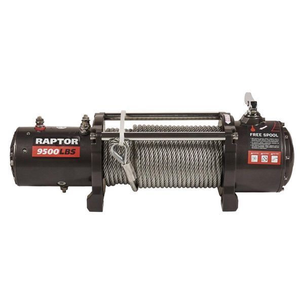 Лебідка MOLDER RAPTOR 9500lbs (5.5hp/4.1kw) LI_MA23095 фото