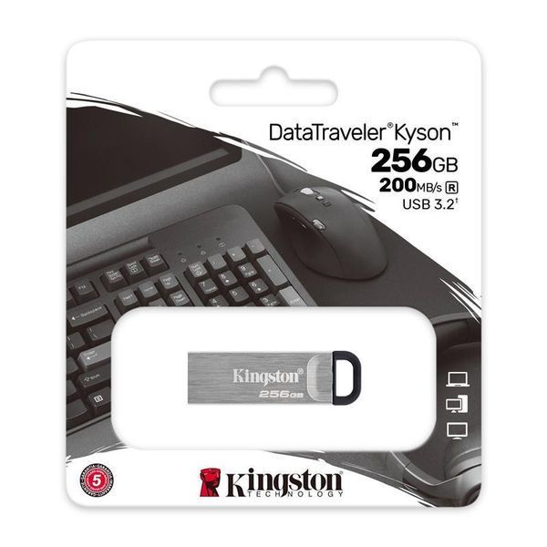 Накопитель Kingston 256GB USB 3.2 Type-A Gen1 DT Kyson RC_DTKN/256GB фото