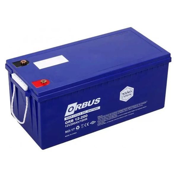 Аккумулятор гелевой Orbus CG12200 12V 200 Ah DEEP CYCLE GEL BATTERY OT_CG12200 12V фото