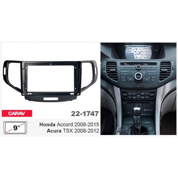 Перехідна рамка Honda Accord, Acura TSX Carav 22-1747 AV_22-1747 фото