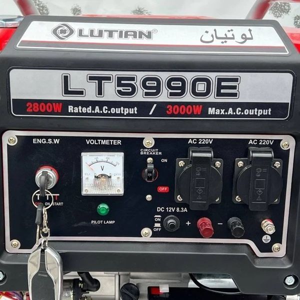 Бензиновый генератор LUTIAN LT599OE 3.0 кВт AMA_LT599OE фото