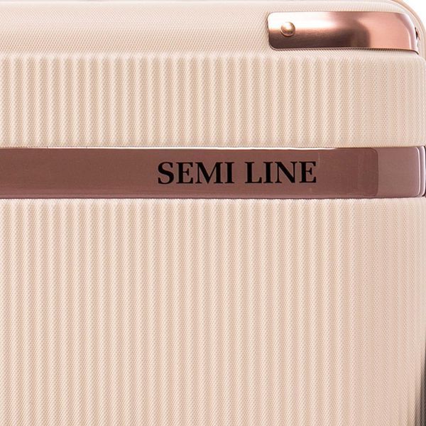 Б'юті-кейс Semi Line 16L Ecru (T5669-1) DS_DAS302661 фото