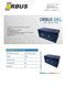 Аккумулятор гелевой Orbus CG12200 12V 200 Ah DEEP CYCLE GEL BATTERY OT_CG12200 12V фото 6